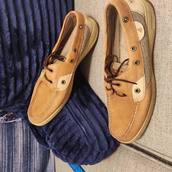 Sperry Top-Siders brown leather loafers Size 8.5 M - Picture 3 of 7